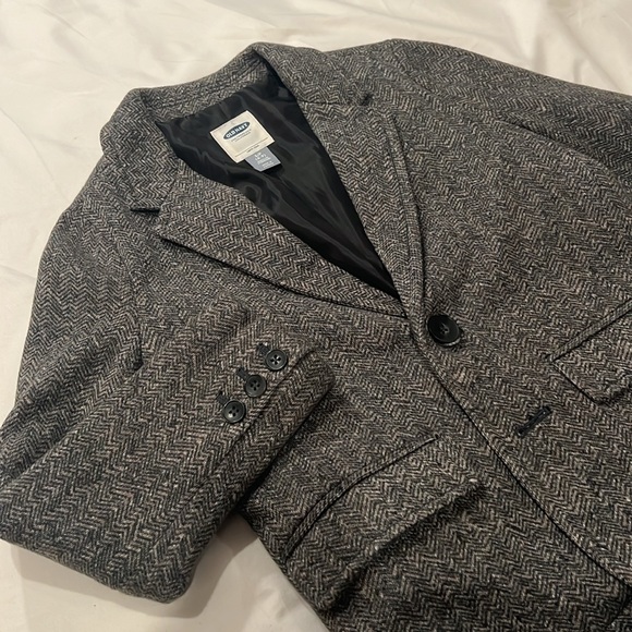 OLD NAVY BOY'S HERRINGBONE SPORTS JACKET - Picture 3 of 3